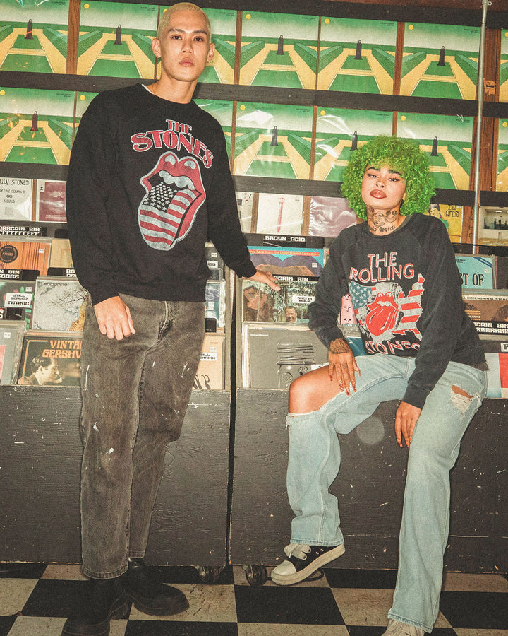 Women's The Rolling Stones US Tour '81 Fleece Raglan