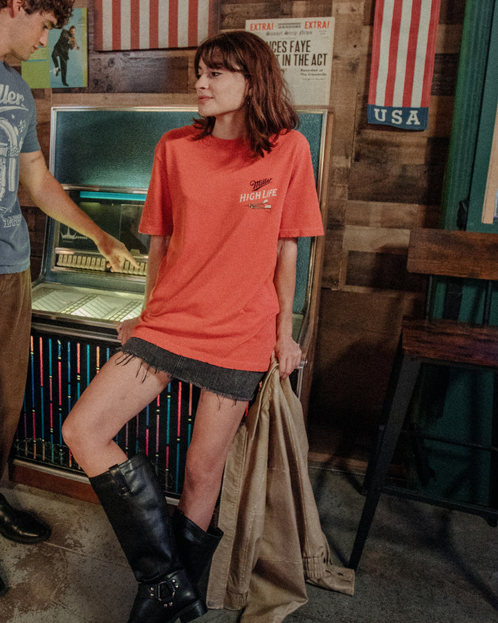 Miller High Life Darts and Beer Vintage Tee