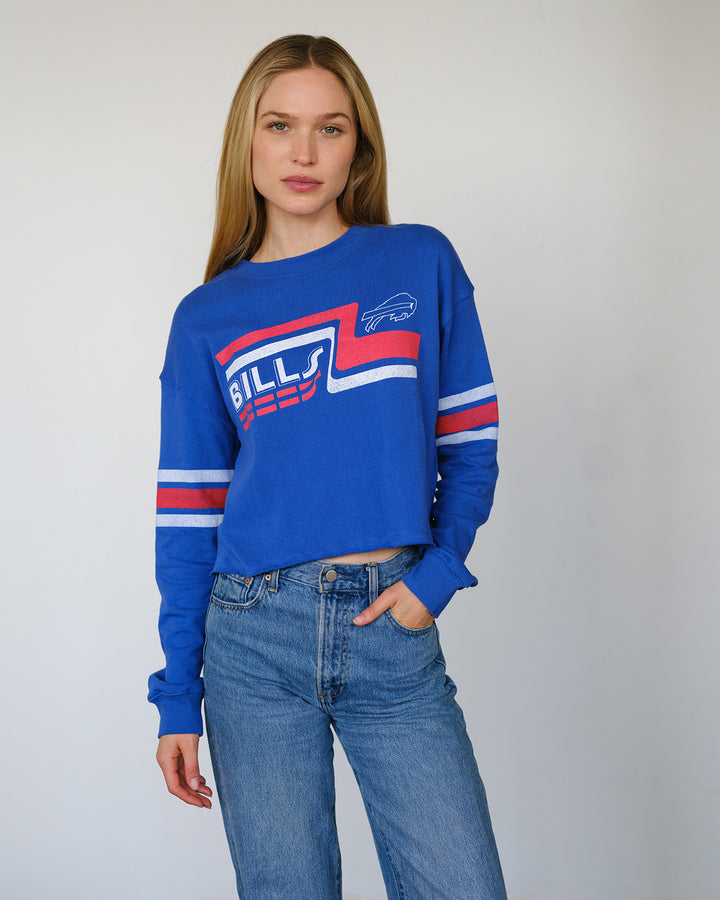 Women's Philadelphia Eagles Retro Crop Fleece