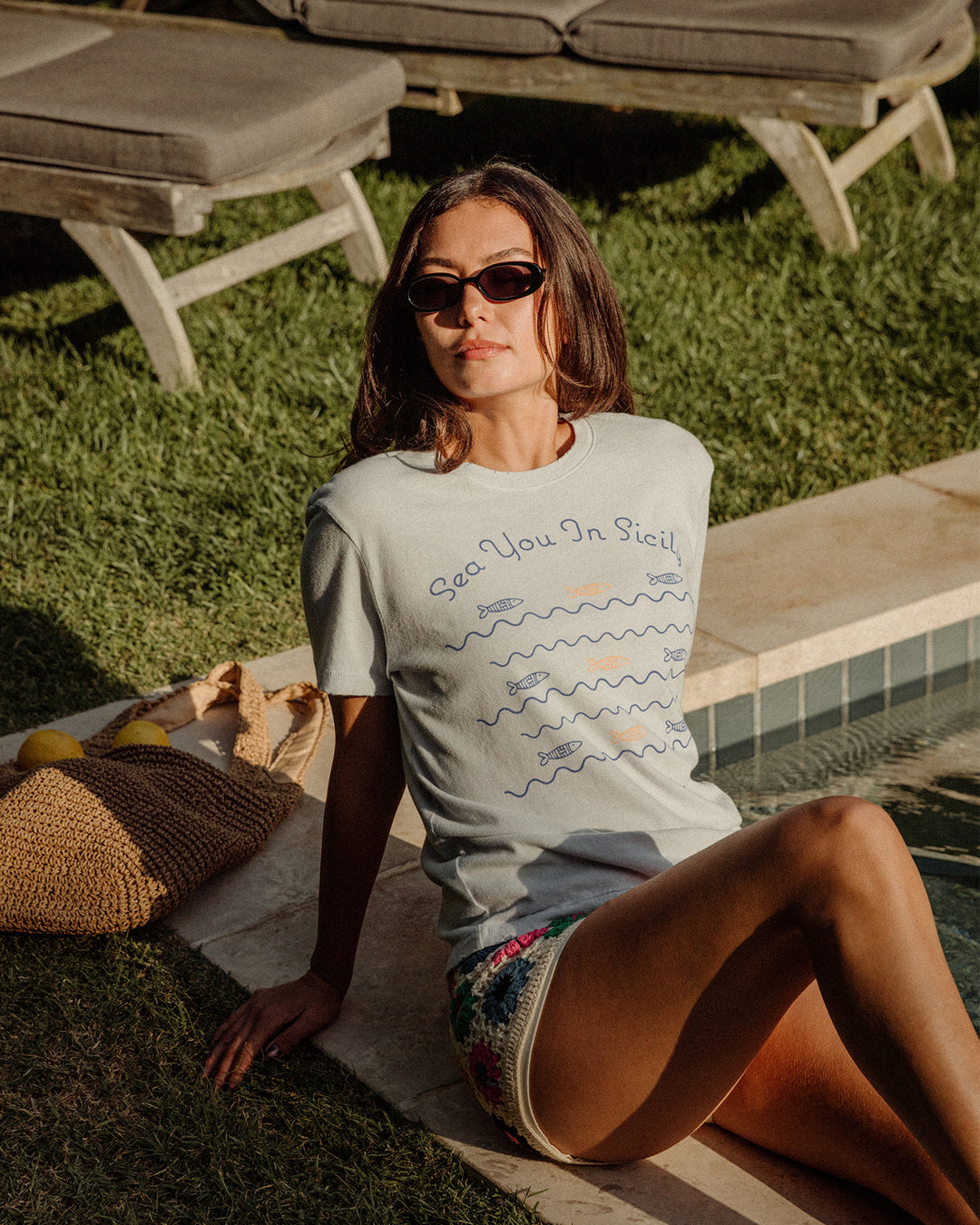 Women's Sea You in Sicily Vintage Tee