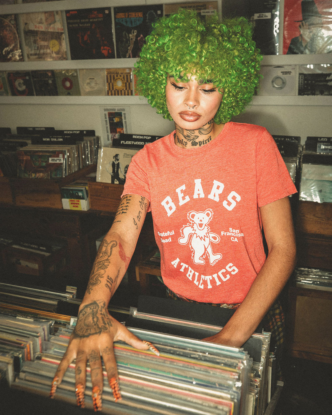 Women's Grateful Dead Bears Athletic Original Tee