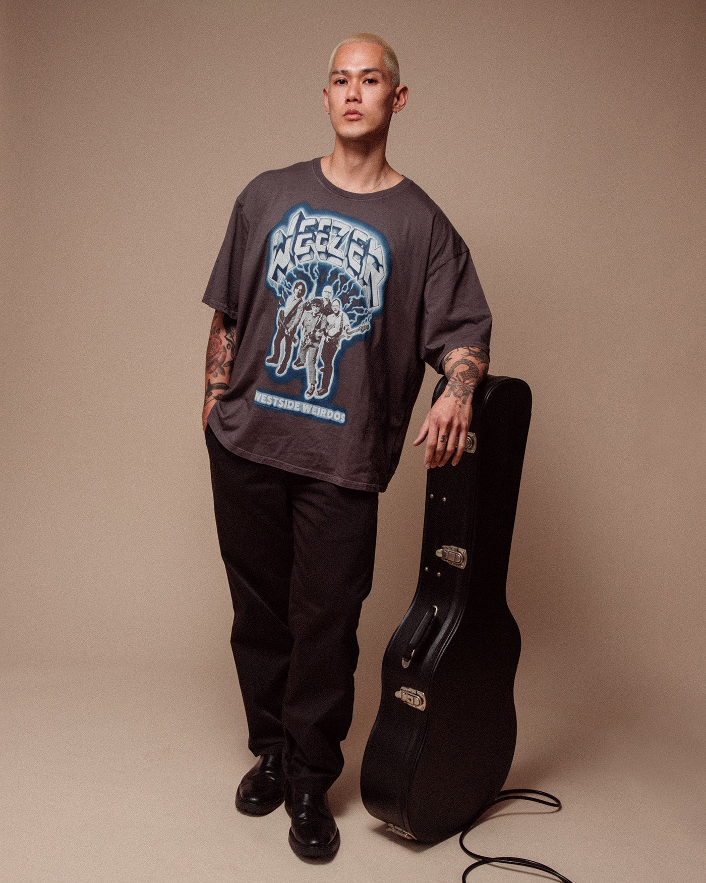 Weezer Westside Weirdos Oversized Tee – Junk Food Clothing