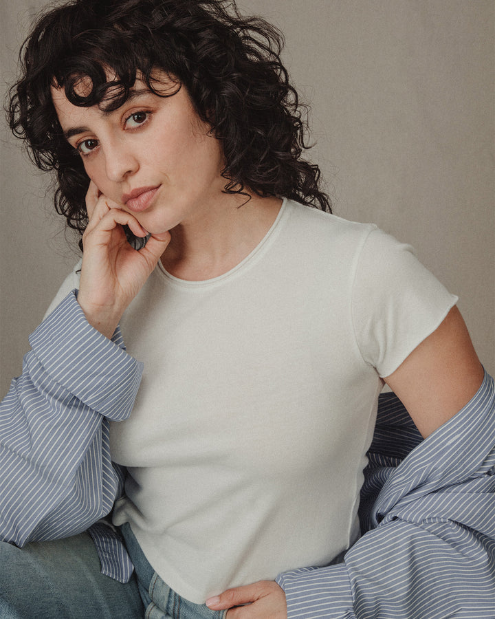 Womens Vintage Baby Tee