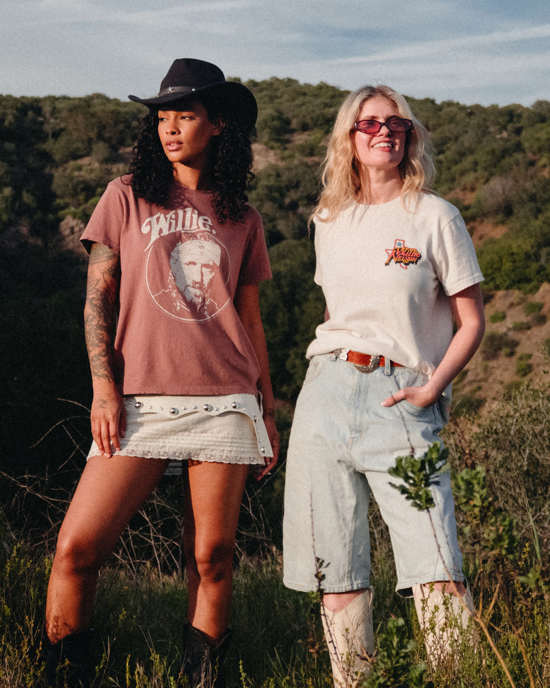 Women's Willie Nelson Always On My Mind Vintage Tee
