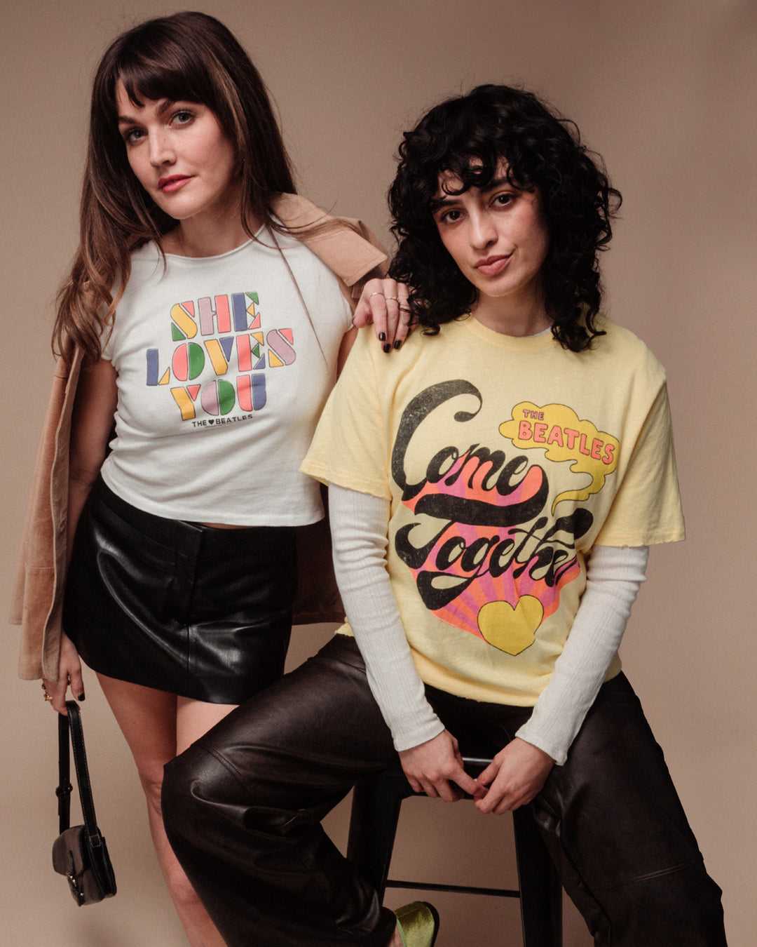 The Beatles Come Together Vintage Tee