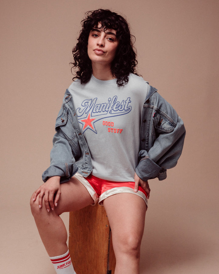 Women's Manifest the Good Stuff Vintage Tee