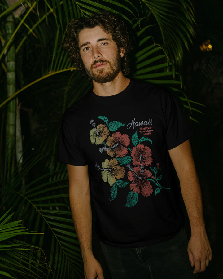 Hawaii State Flower Flea Market Tee
