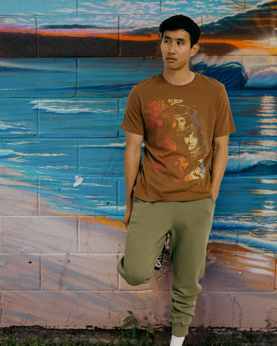 Pink Floyd Dark Side Faces Vintage Tee