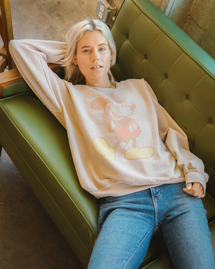 Disney Mickey Mouse Faded Flea Market Fleece