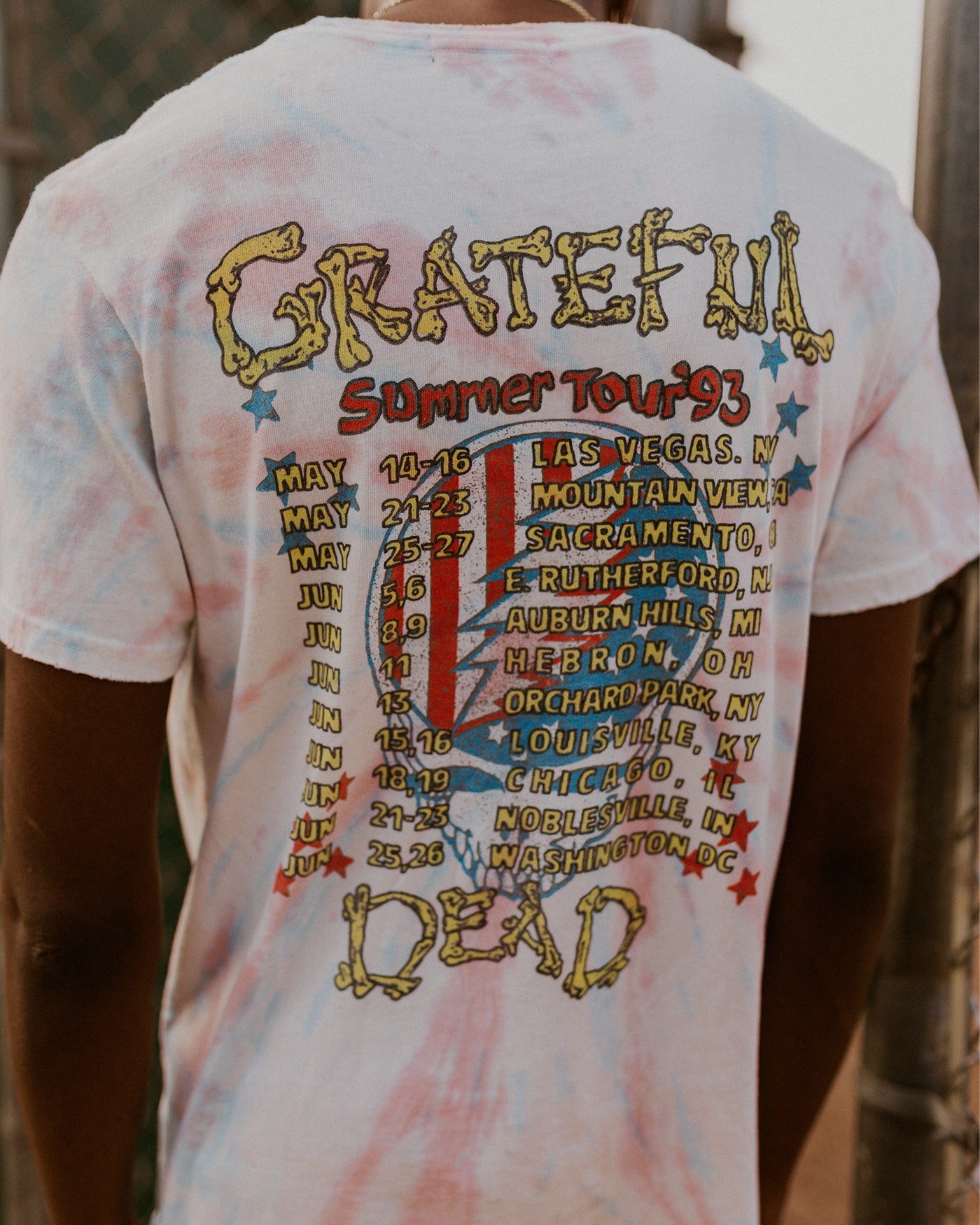 Grateful Dead Summer Tour '93 Vintage Tee – Junk Food Clothing