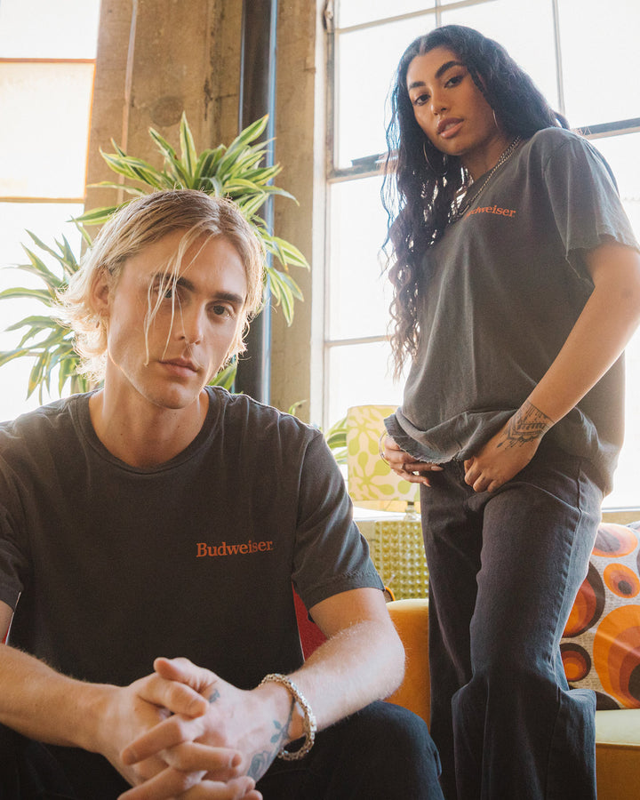 Budweiser Classic Logo Vintage Tee