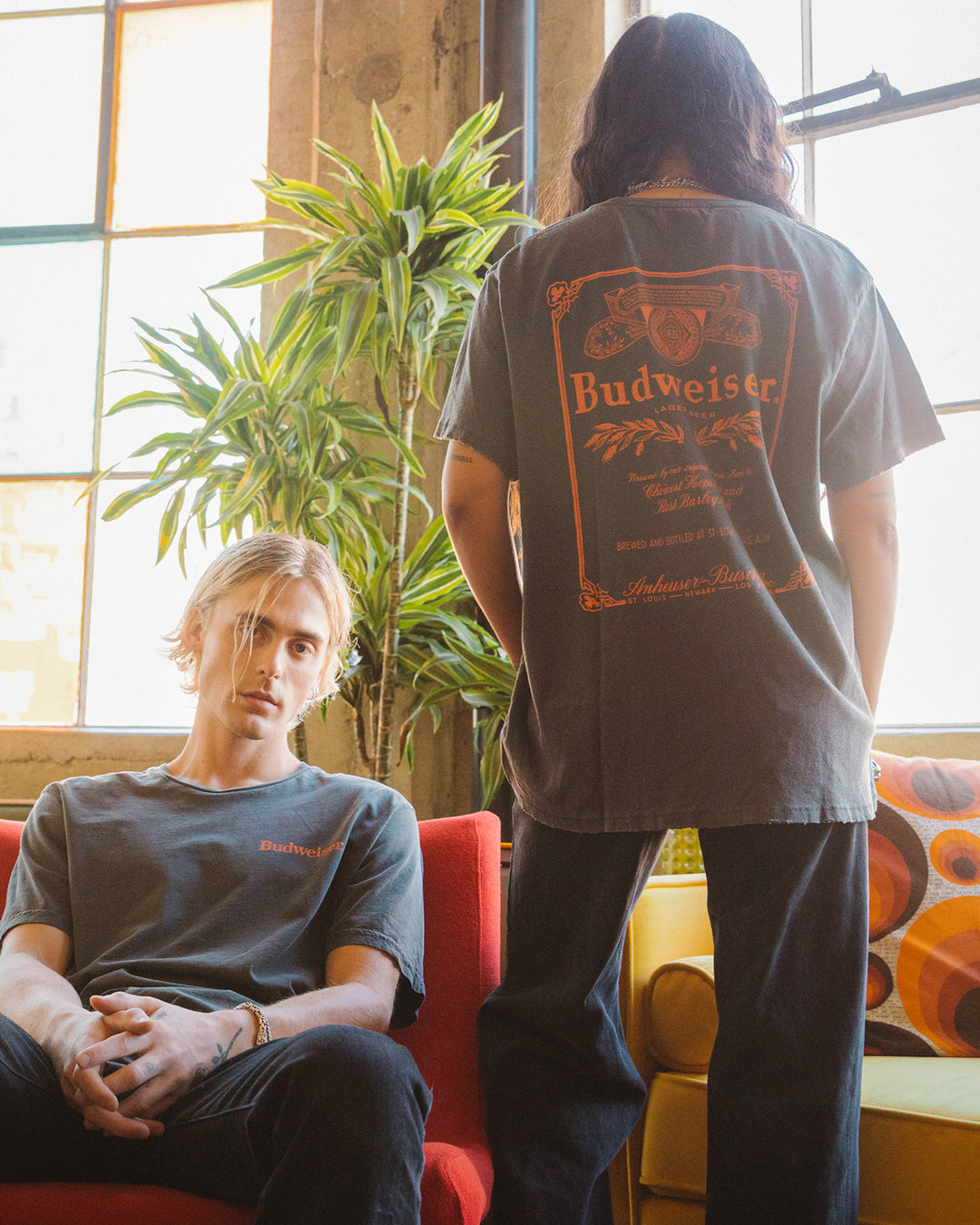 Budweiser Classic Logo Vintage Tee