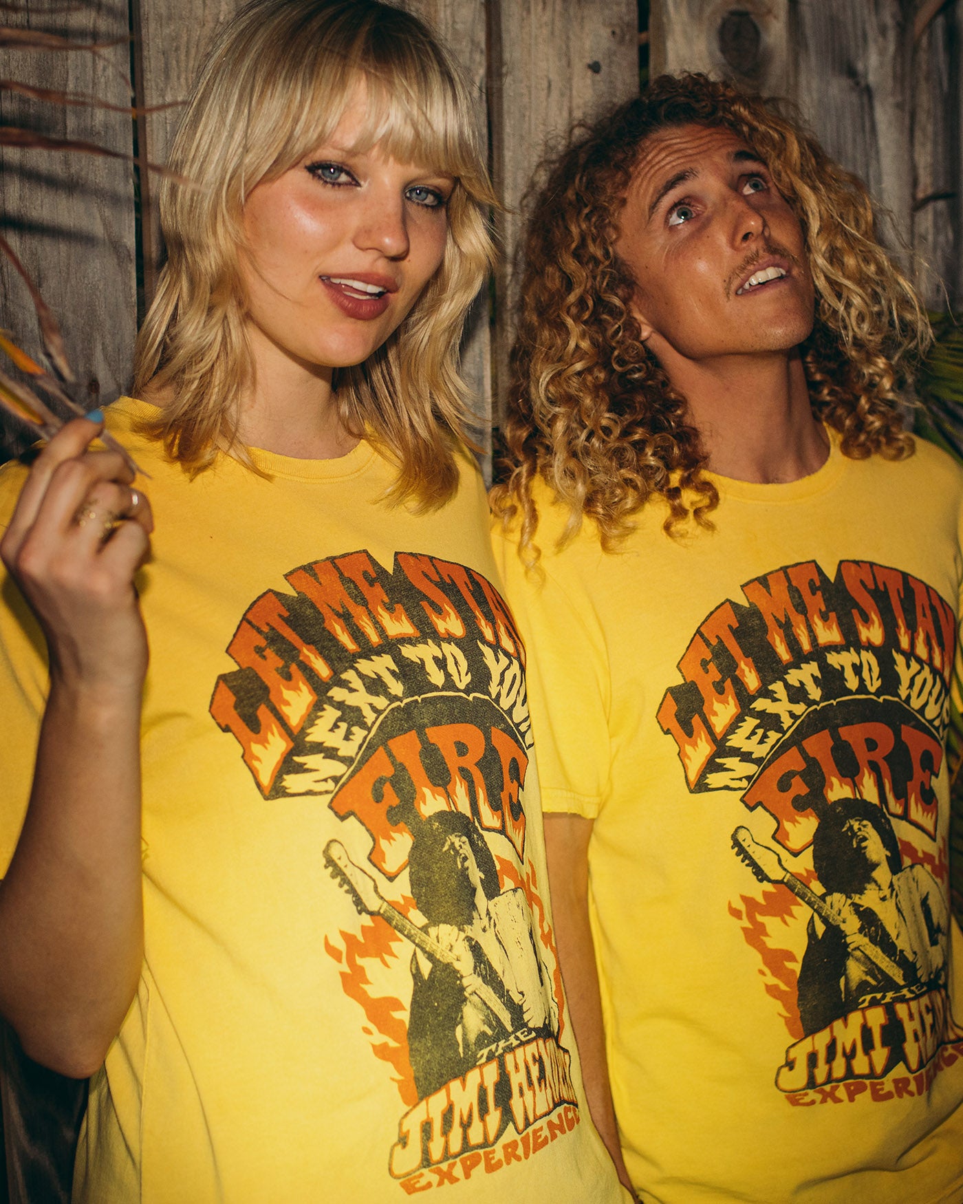 Jimi Hendrix Let Me Stand Next To Your Fire Vintage Tee | Junk