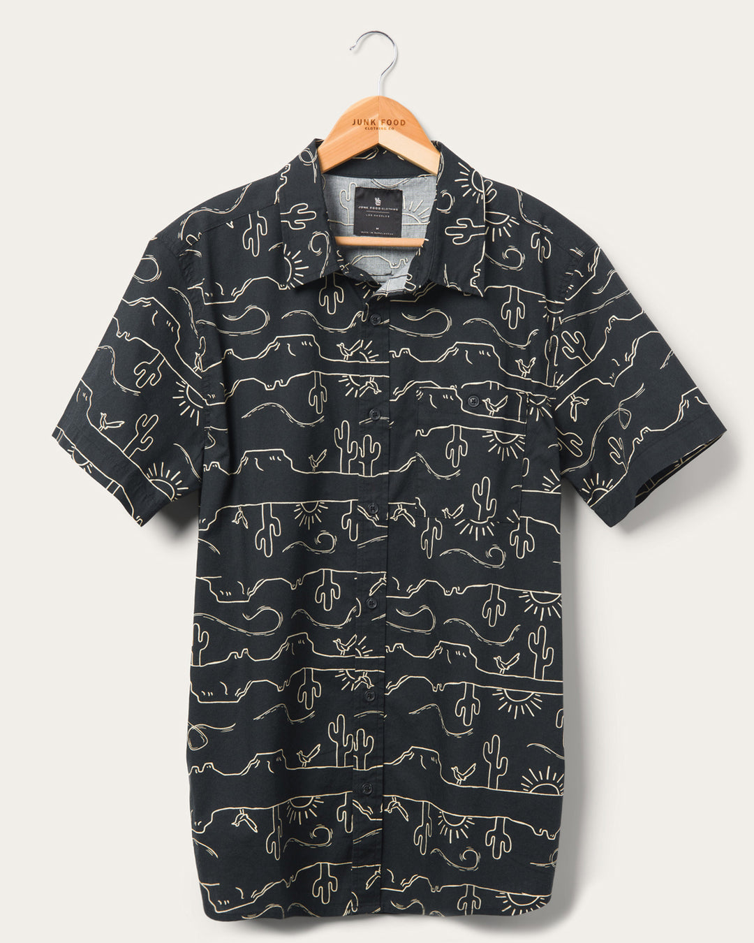 Men's Timothy Desert Print Poplin Shirt