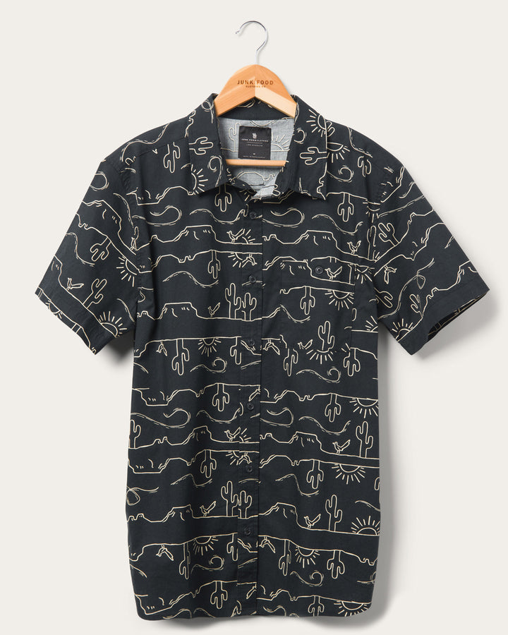 Men's Timothy Desert Print Poplin Shirt