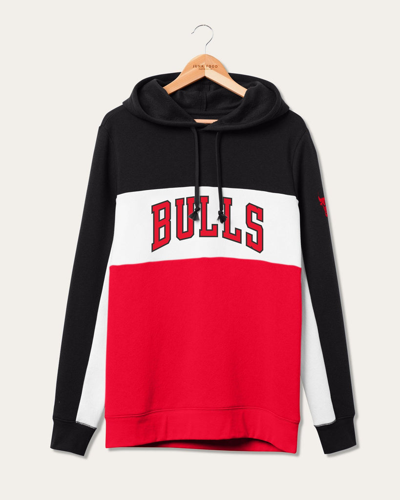 NBA Chicago Bulls Colorblock Hoodie – Junk Food Clothing