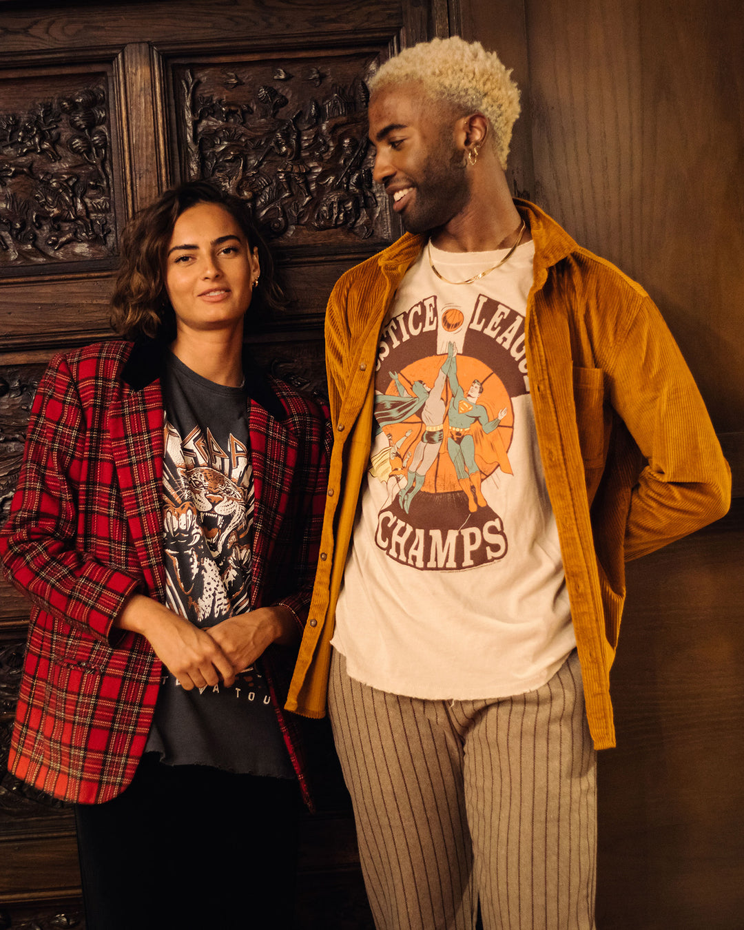 Thom Oversized Long Sleeve Cord Shirt