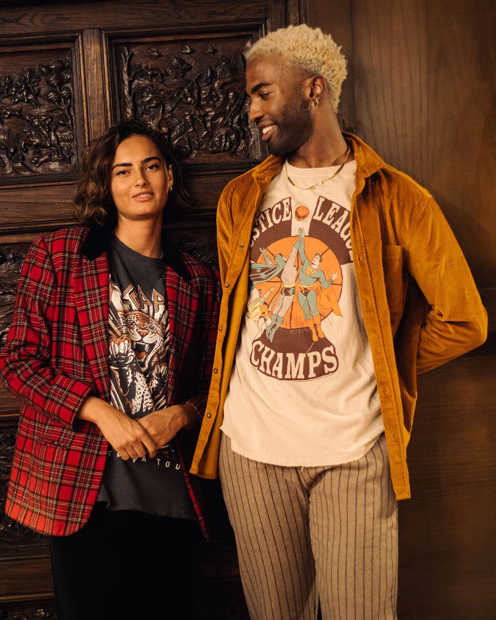 Thom Oversized Long Sleeve Cord Shirt