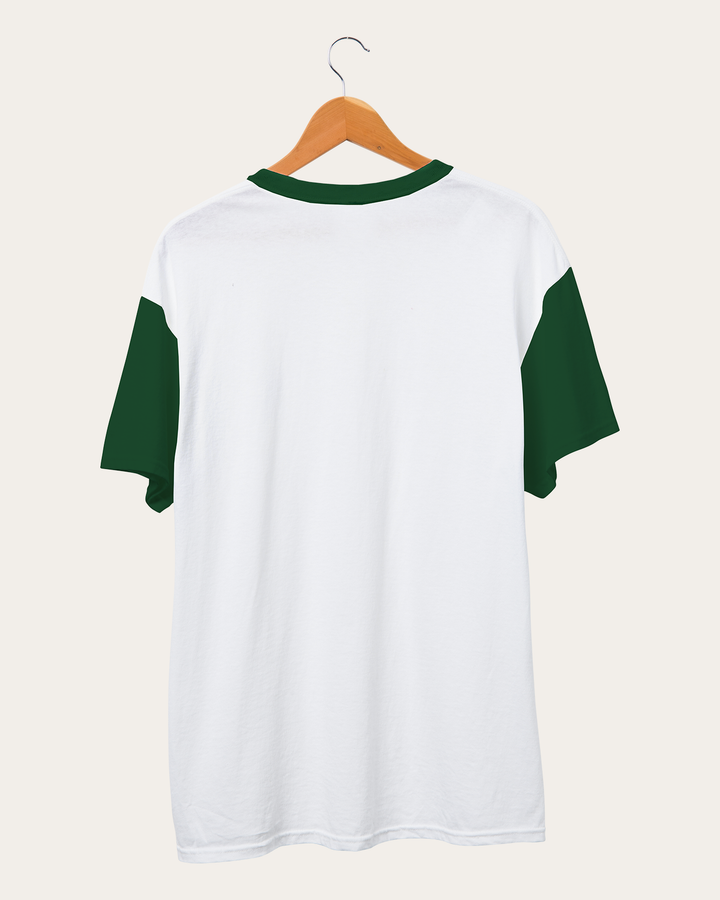 Vintage White/Hunter Green