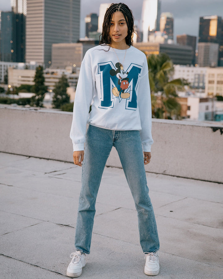 Mickey Big M Flea Market Fleece