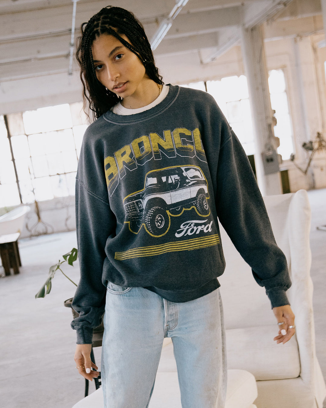 Bronco Powered By Ford Flea Market Fleece