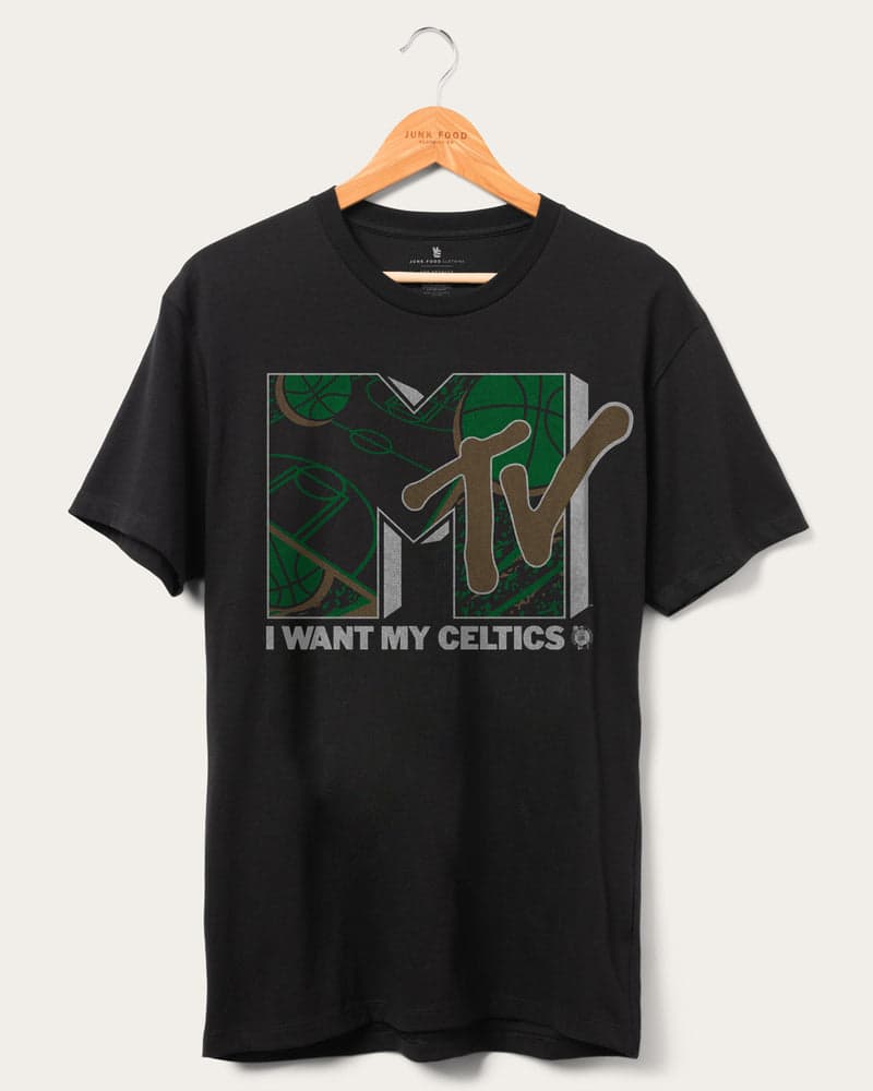 Celtics x MTV I Want My Fan Tee
