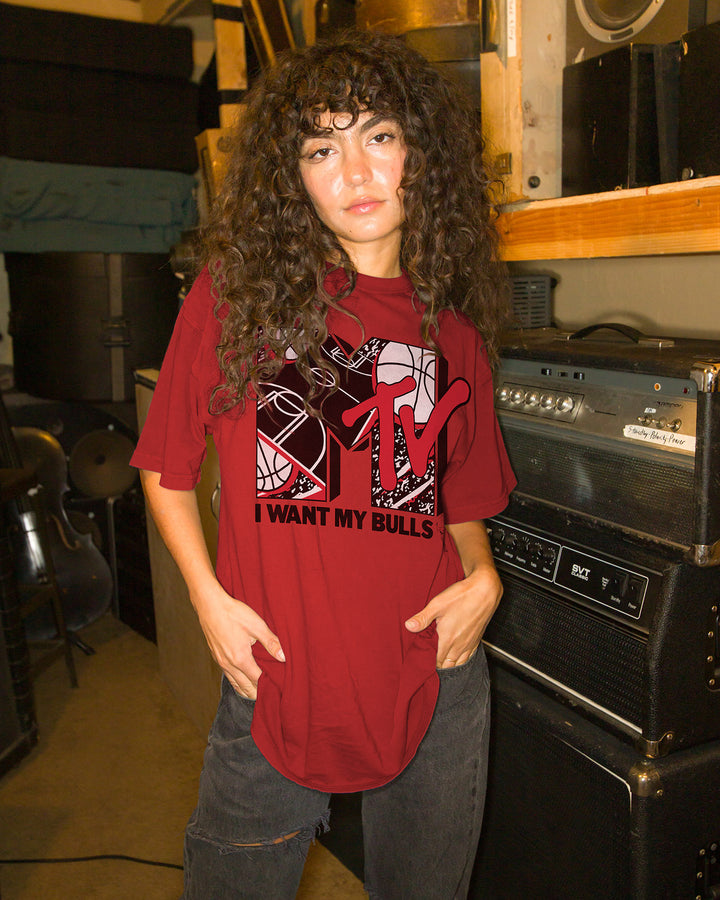 Bulls x MTV I Want My Fan Tee