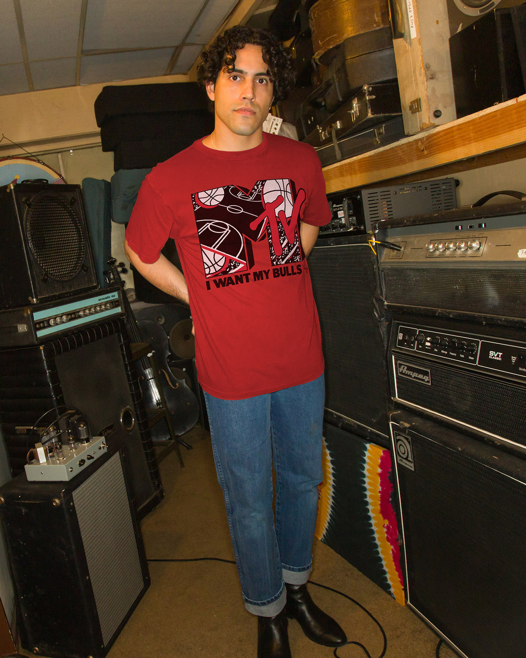 Bulls x MTV I Want My Fan Tee