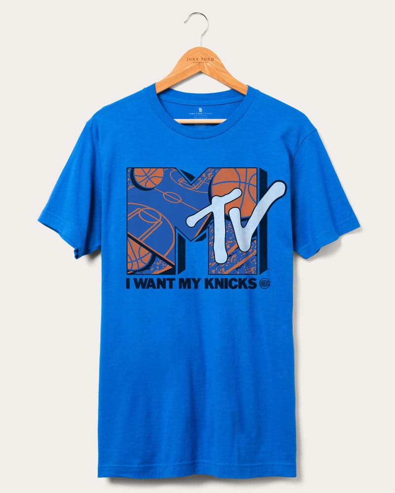 Knicks x MTV I Want My Fan Tee