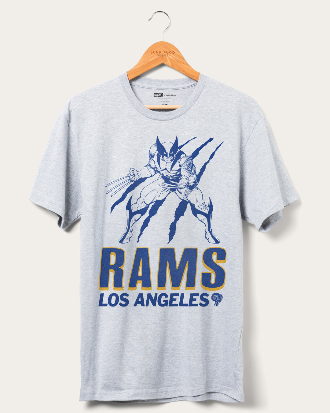 Rams Marvel Wolverine Slash Tee