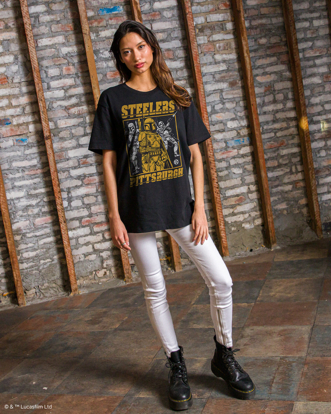 Steelers Star Wars™ Boba Fett Showdown Fan Tee