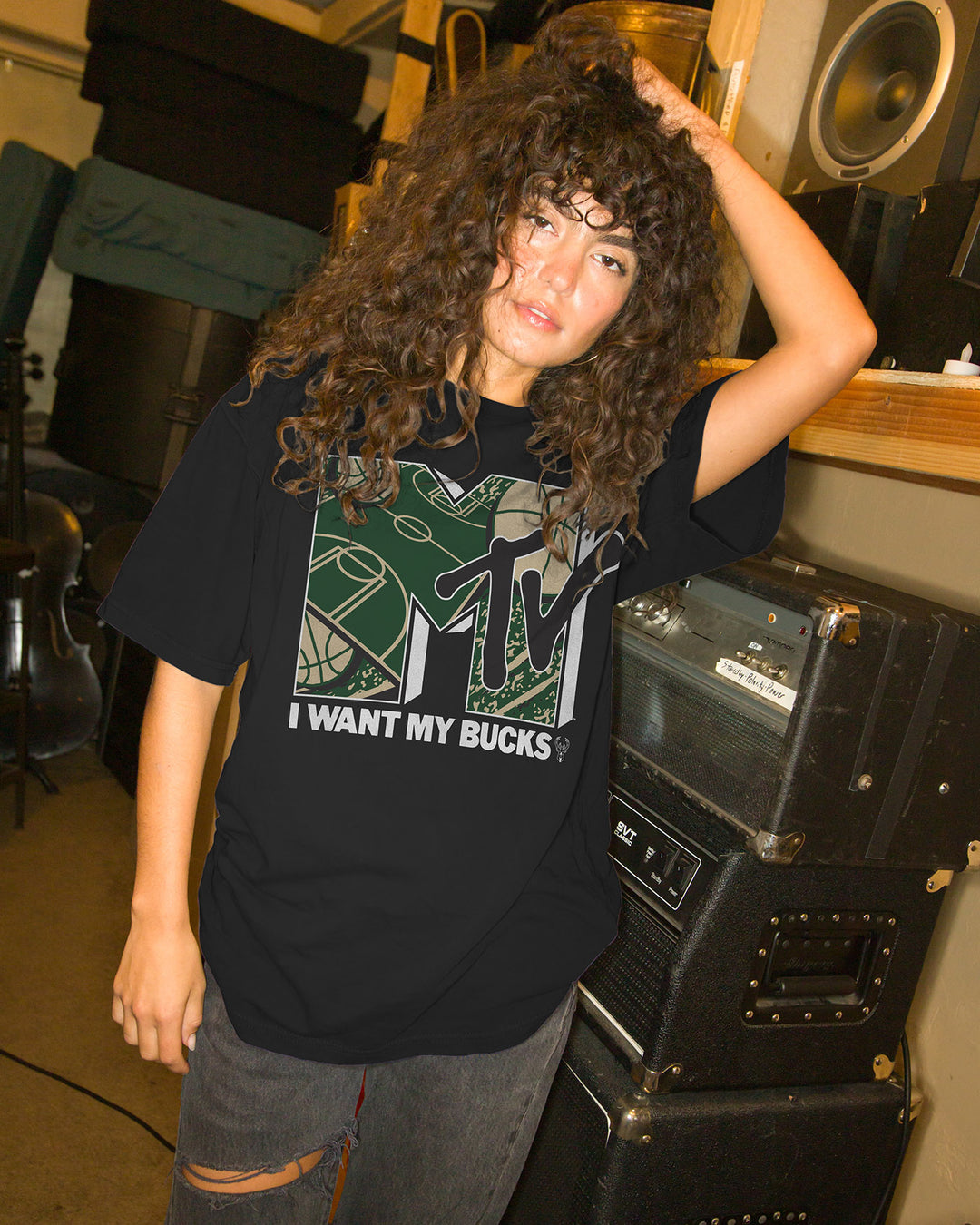 Bucks x MTV I Want My Fan Tee