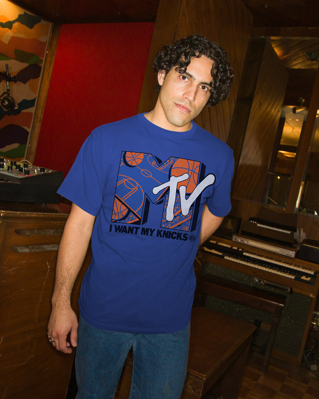 Knicks x MTV I Want My Fan Tee