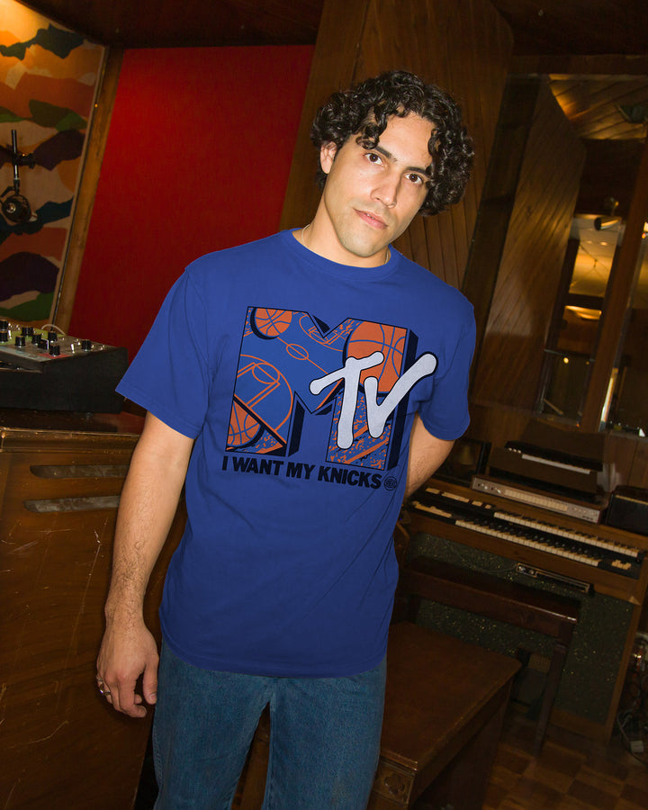 Knicks x MTV I Want My Fan Tee