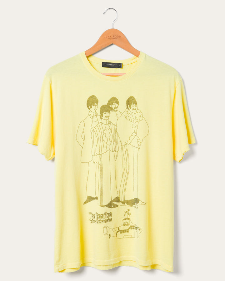 The Beatles Yellow Submarine Cartoon Vintage Tee