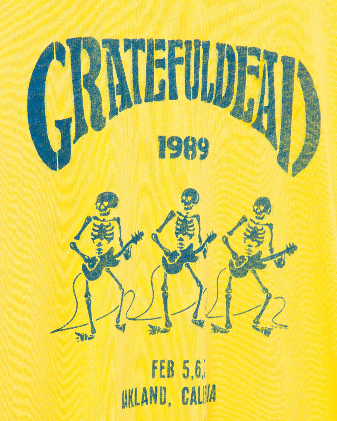 Grateful Dead Guitar Skeletons '89 Vintage Tee