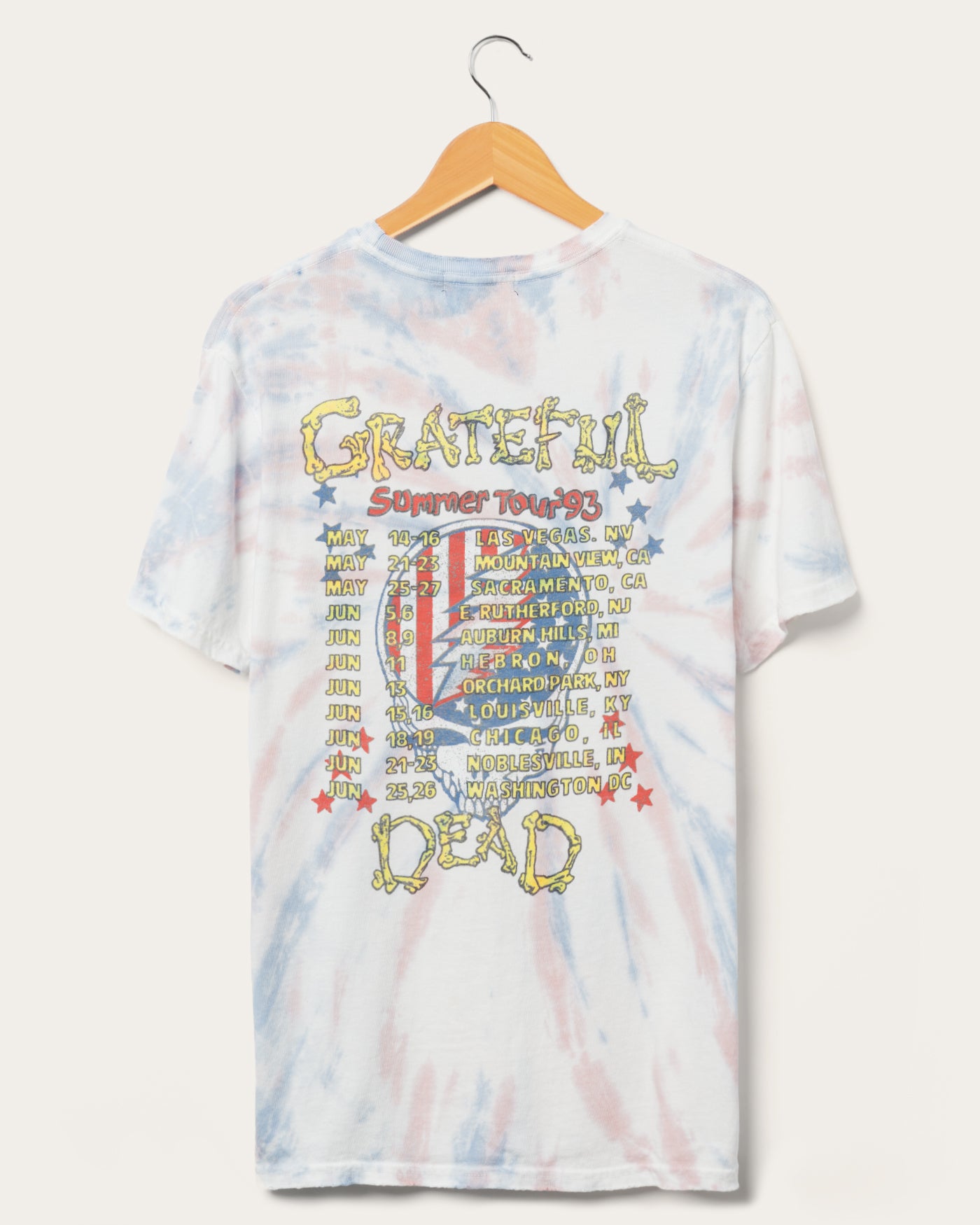 Grateful Dead Summer Tour '93 Vintage Tee – Junk Food Clothing