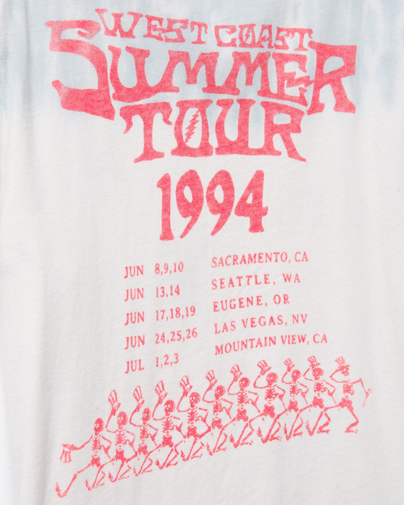 Grateful Dead Summer Tour 1994 Vintage Tee – Junk Food Clothing