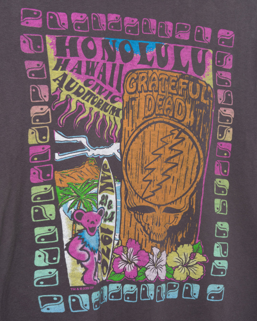 Grateful Dead Tiki Vintage Tee