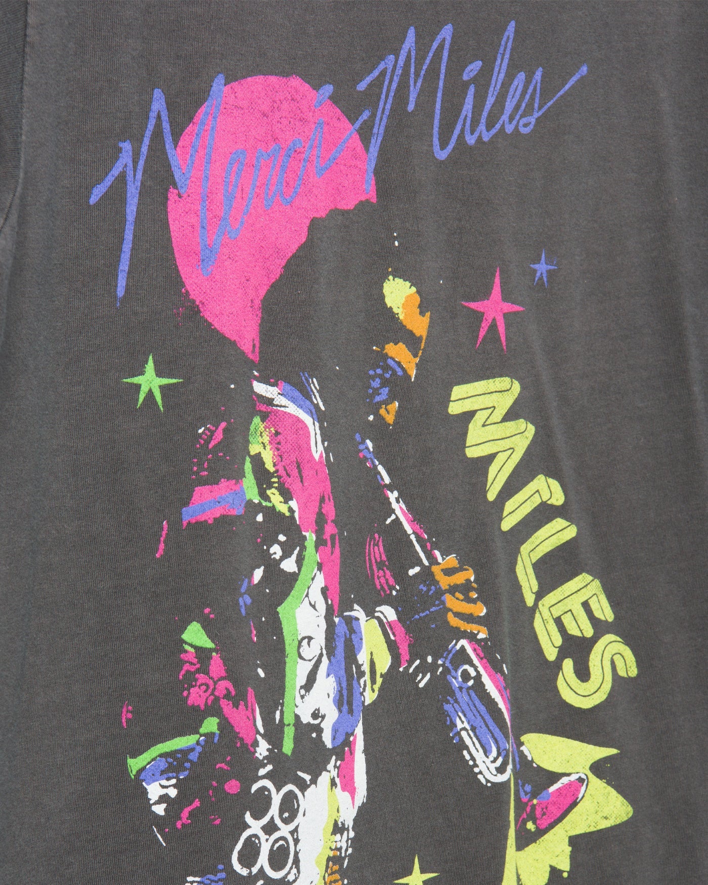 Miles Davis Merci Miles Vintage Tee – Junk Food Clothing