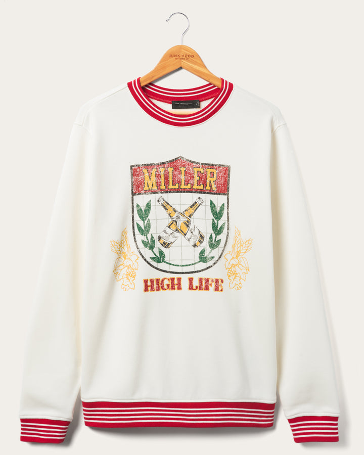 Miller High Life Sportsman's Club Crest Striped Fleece