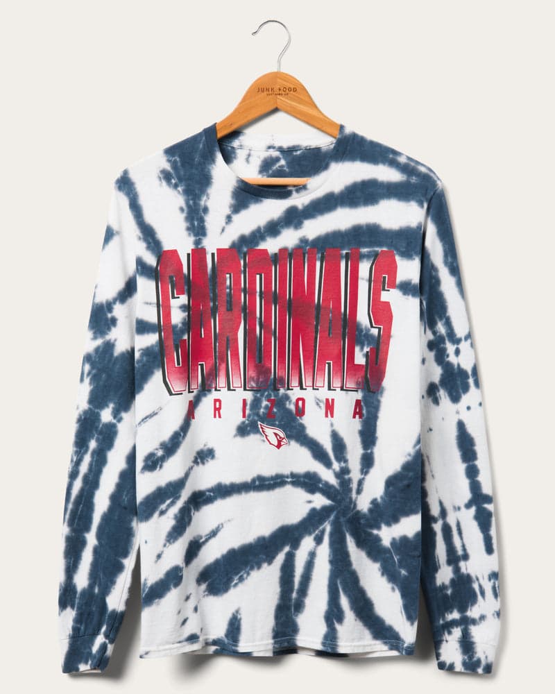 Cardinals Game Time Tie Dye Long Sleeve
