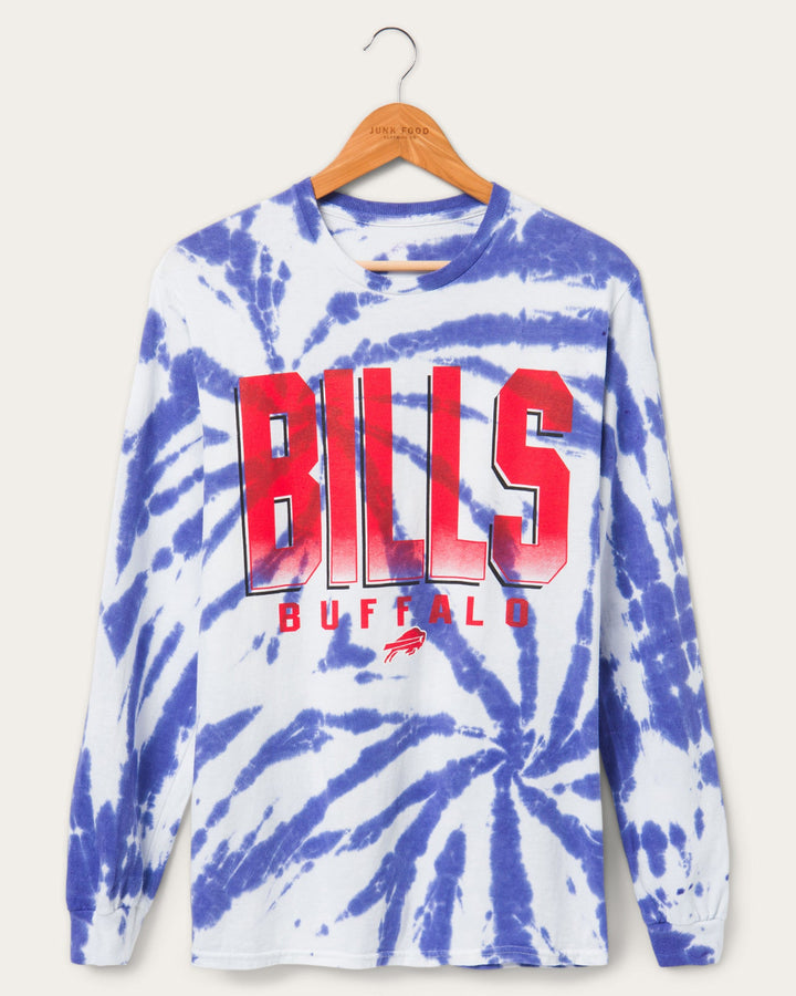 Bills Game Time Tie Dye Long Sleeve