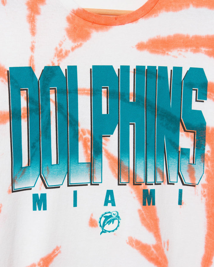 Dolphins Game Time Tie Dye Long Sleeve