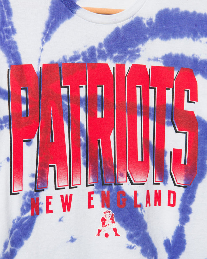 Patriots Game Time Tie Dye Long Sleeve