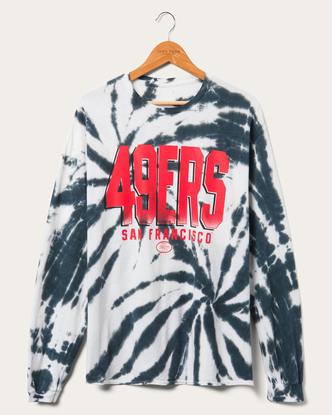 49ers Game Time Tie Dye Long Sleeve