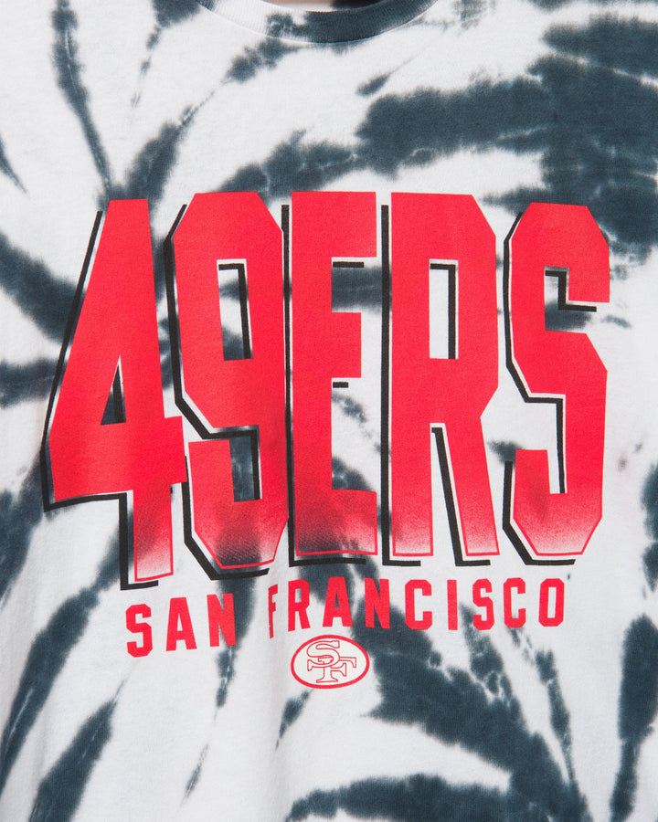 49ers Game Time Tie Dye Long Sleeve
