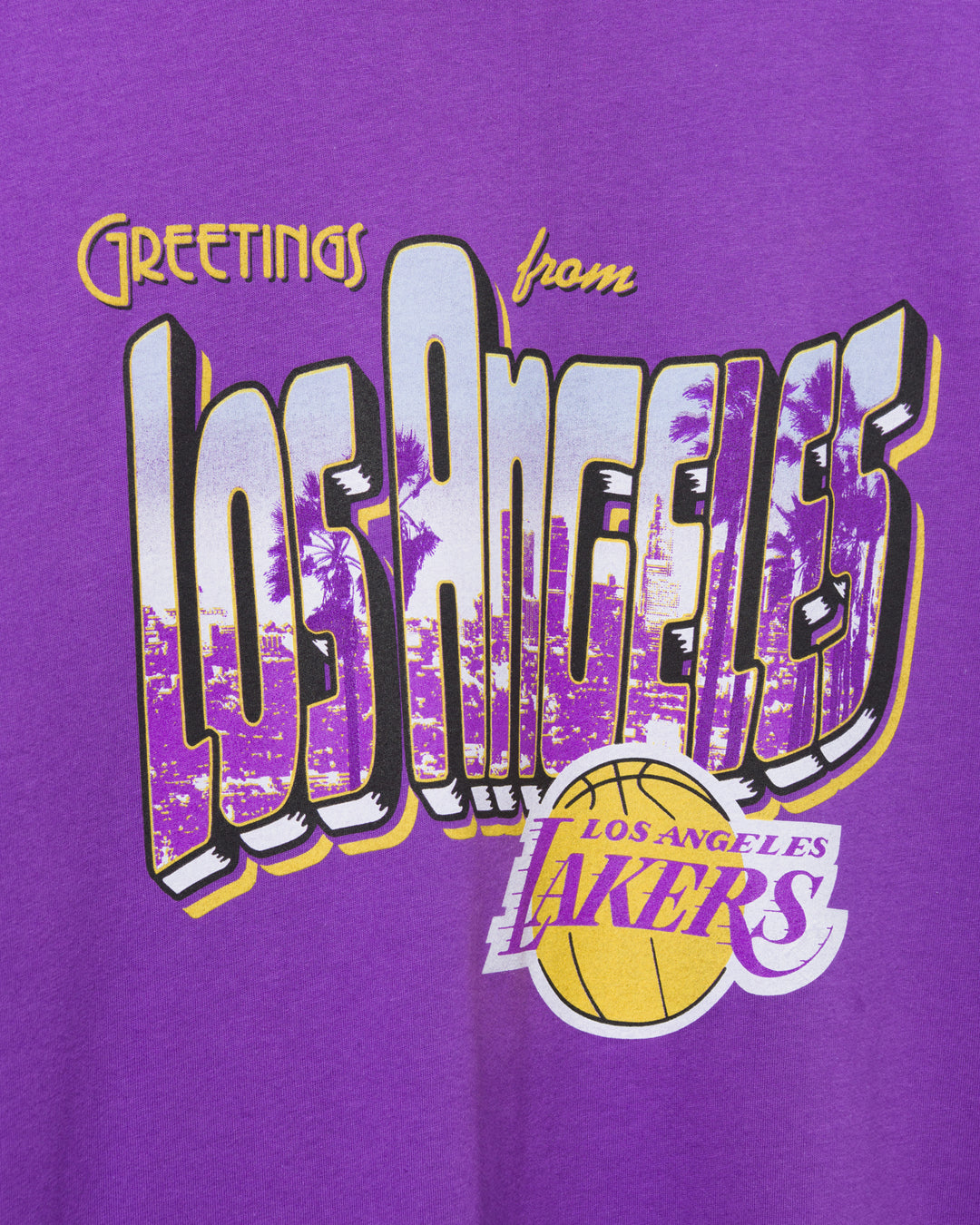 Lakers NBA Postcard Tee