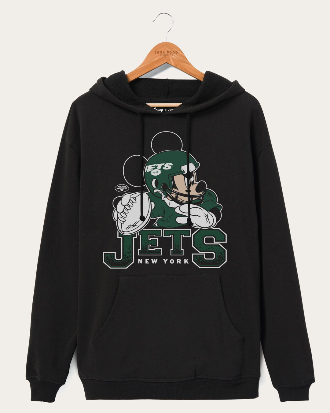 Jets Mickey QB Hoodie Junk Food Clothing – Junk Food Clothing