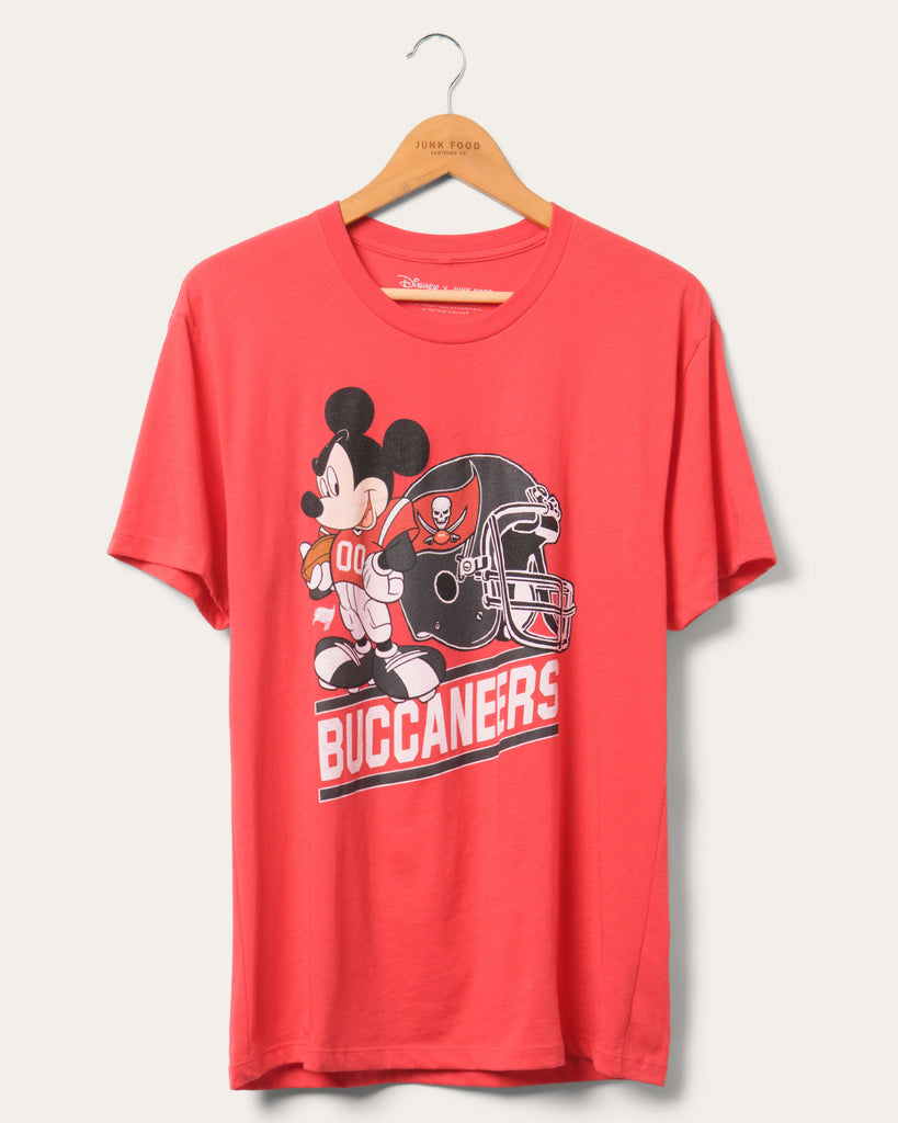 Buccaneers Disney Mickey Came to Play Fan Tee – Junk Food Clothing